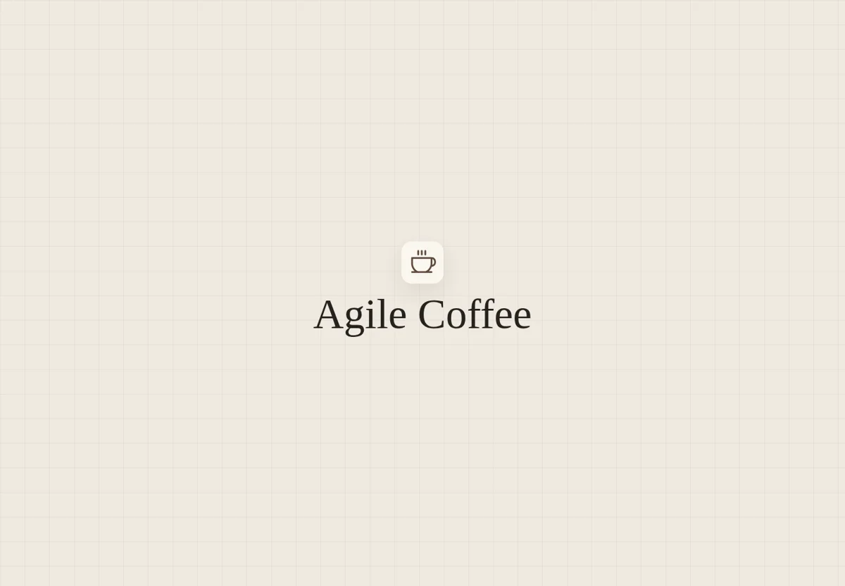 Vorschau der Website von Agile Coffee