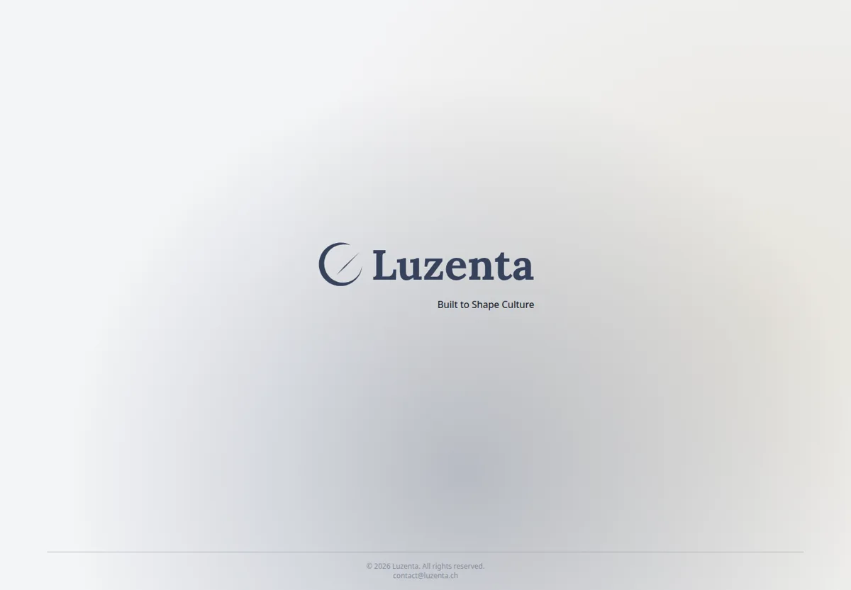 Vorschau der Website von Luzenta