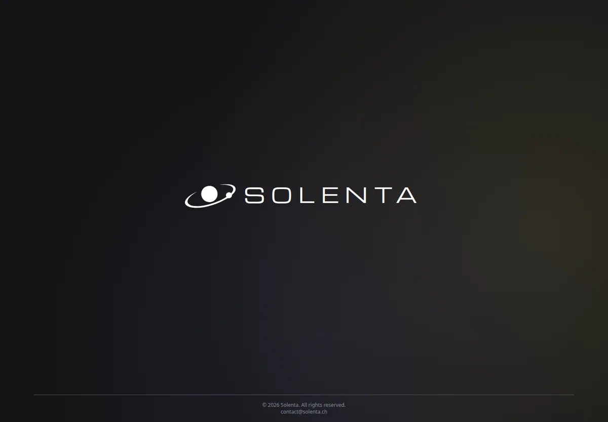 Vorschau der Website von Solenta